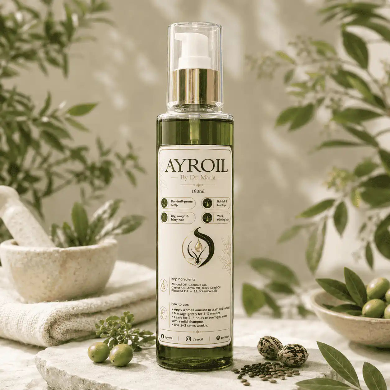 Ayroil Nourishing Hair Oil
